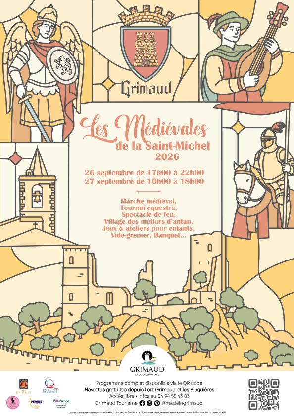 sortie à GRIMAUD, Var. LES MÉDIÉVALES DE LA SAINT-MICHEL Sortir à GRIMAUD(Var). GRIMAUD.
