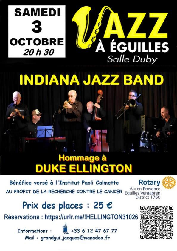 sortie à EGUILLES, Bouches du Rhône. HOMMAGE À DUKE ELLINGTON Sortir à EGUILLES(Bouches du Rhône). EGUILLES.