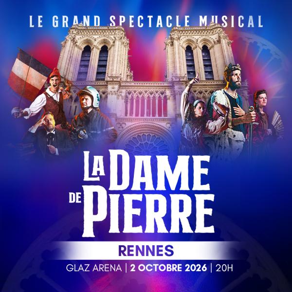 sortie à CESSON SEVIGNE, Ille et Vilaine. LA DAME DE PIERRE, LE SPECTACLE MUSICAL Sortir à CESSON SEVIGNE(Ille et Vilaine). CESSON SEVIGNE.
