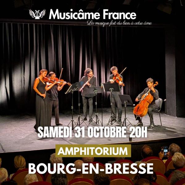 sortie à BOURG EN BRESSE, Ain. CONCERT MUSICÂME À BOURG-EN-BRESSE Sortir à BOURG EN BRESSE(Ain). BOURG EN BRESSE.