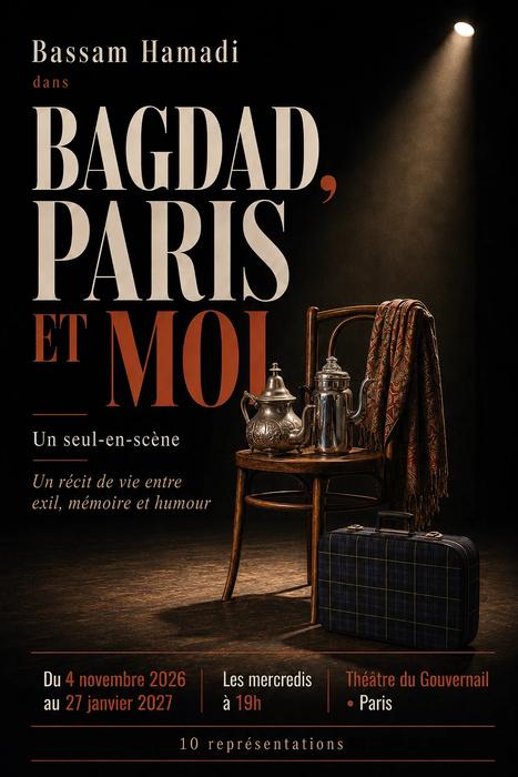 sortie à PARIS 19, Paris. BAGDAD, PARIS ET MOI Sortir à PARIS 19(Paris). PARIS 19.