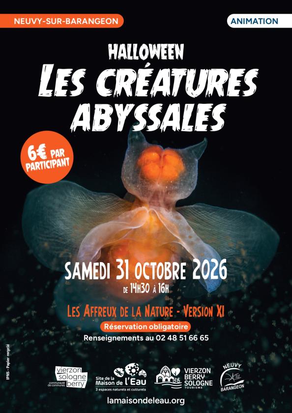 sortie à NEUVY SUR BARANGEON, Cher. HALLOWEEN : LES AFFREUX DE LA NATURE - VERSION XI Sortir à NEUVY SUR BARANGEON(Cher). NEUVY SUR BARANGEON.