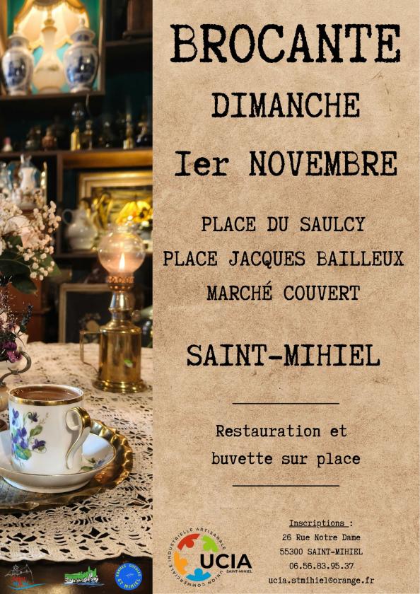 sortie à ST MIHIEL, Meuse. BROCANTE VIDE GRENIER Sortir à ST MIHIEL(Meuse). ST MIHIEL.