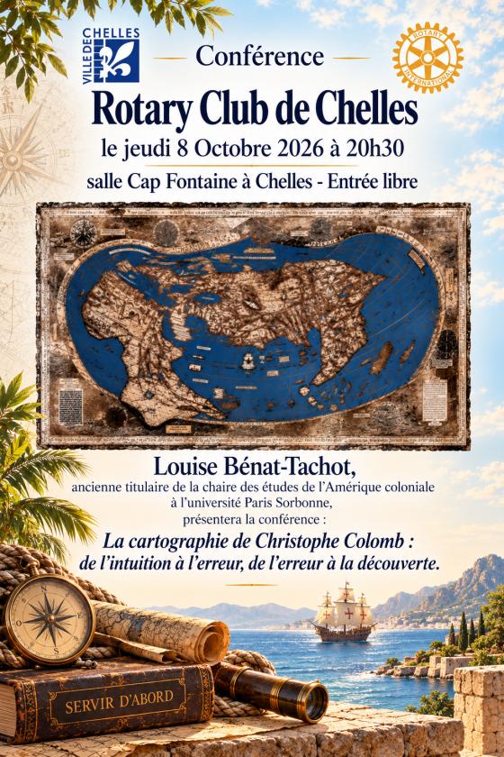 sortie à CHELLES, Seine et Marne. LA CARTOGRAPHIE DE CHRISTOPHE COLOMB Sortir à CHELLES(Seine et Marne). CHELLES.