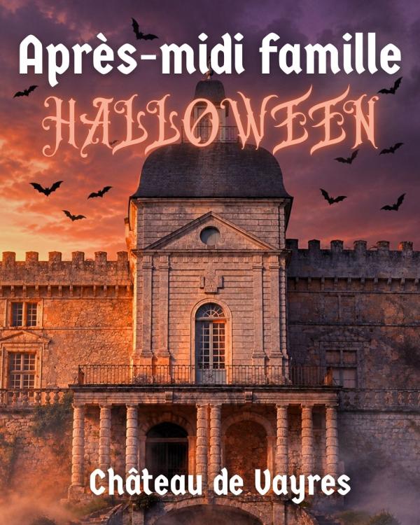 sortie à VAYRES, Gironde. APRÈS-MIDI HALLOWEEN AU CHÂTEAU DE VAYRES Sortir à VAYRES(Gironde). VAYRES.