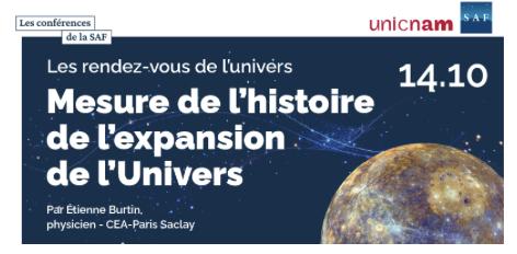 sortie à PARIS, Paris. MESURE DE L’HISTOIRE DE L’EXPANSION DE L’UNIVERS Sortir à PARIS(Paris). PARIS.