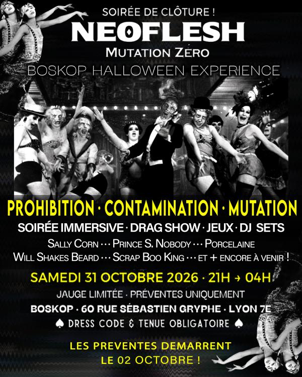 sortie à LYON, Rhône. HALLOWEEN LYON · CABARET DRAG & NUIT IMMERSIVE ANN Sortir à LYON(Rhône). LYON.