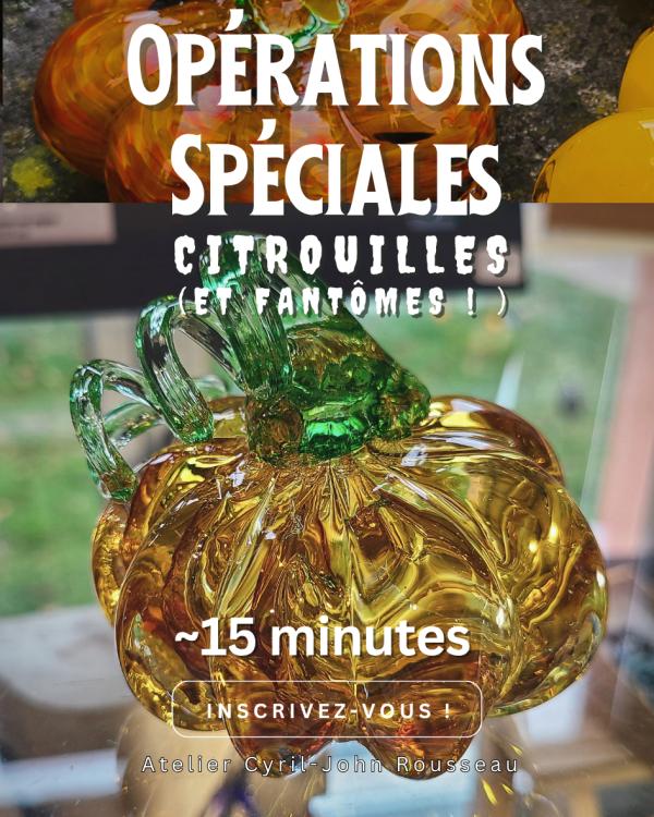 sortie à L ISLE ADAM, Val d'oise. CITROUILLES ET FANTÔMES EN VERRE SOUFFLÉ Sortir à L ISLE ADAM(Val d'oise). L ISLE ADAM.