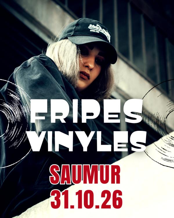 sortie à SAUMUR, Maine et Loire. GRANDE VENTE DE FRIPES ET VINYLES Sortir à SAUMUR(Maine et Loire). SAUMUR.