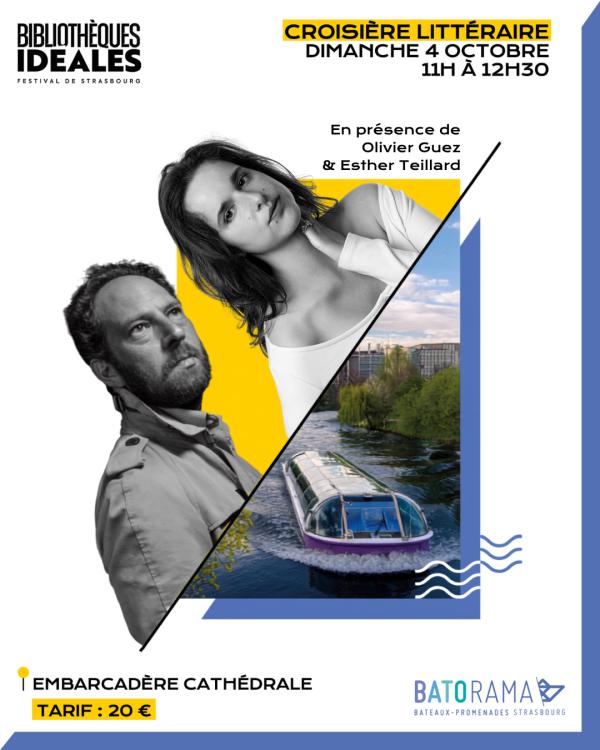 sortie à STRASBOURG, Bas Rhin. EMBARQUEZ POUR UNE CROISIÈRE LITTÉRAIRE Sortir à STRASBOURG(Bas Rhin). STRASBOURG.
