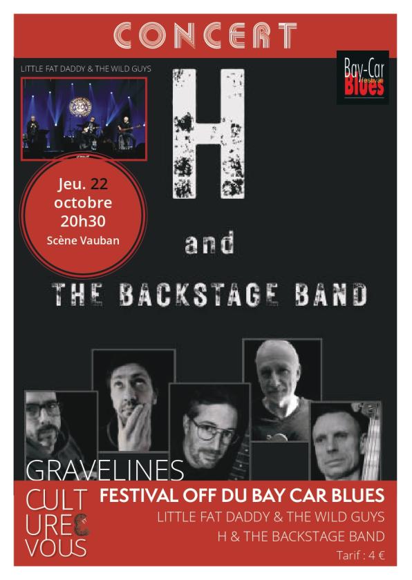 sortie à GRAVELINES, Nord. CONCERT OFF À GRAVELINES DU BAY CAR BLUES FESTIVAL Sortir à GRAVELINES(Nord). GRAVELINES.