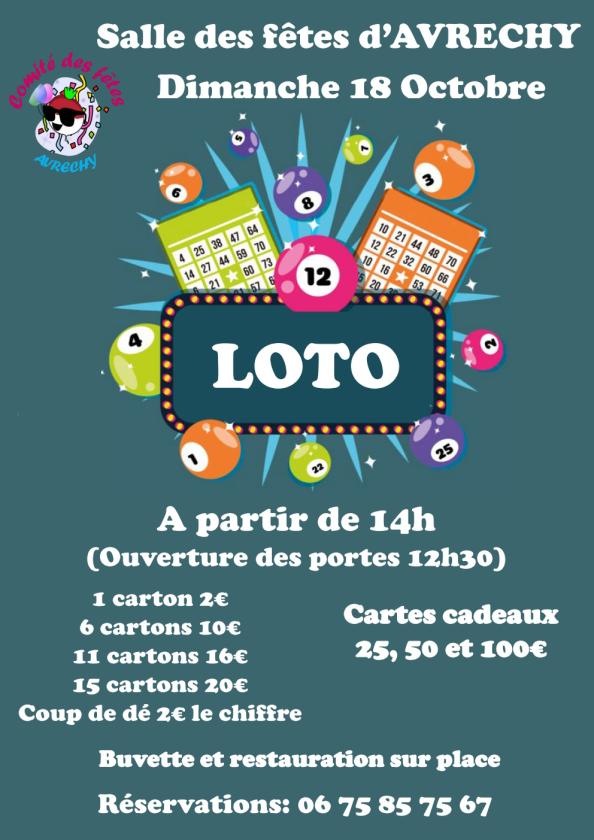 sortie à AVRECHY, Oise. LOTO Sortir à AVRECHY(Oise). AVRECHY.