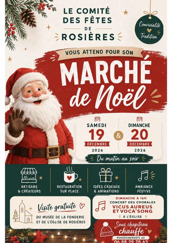 sortie à LUNERY, Cher. MARCHE DE NOËL DE ROSIÈRES Sortir à LUNERY(Cher). LUNERY.