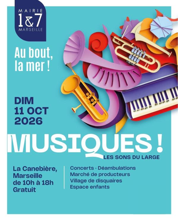 sortie à MARSEILLE, Bouches du Rhône. FESTIVAL AU BOUT LA MER MUSIQUES Sortir à MARSEILLE(Bouches du Rhône). MARSEILLE.
