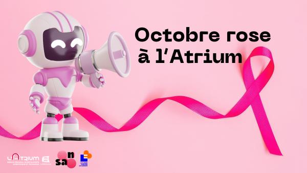 sortie à ROUEN, Seine Maritime. OCTOBRE ROSE À L’ATRIUM Sortir à ROUEN(Seine Maritime). ROUEN.