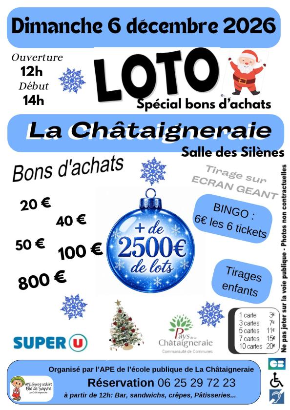Sortir &agrave; LA CHATAIGNERAIE(Vend&eacute;e). LA CHATAIGNERAIE.