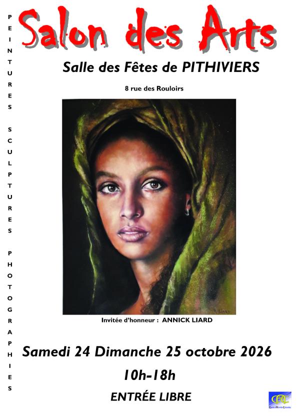 sortie à PITHIVIERS, Loiret. SALON DES ARTS DE PITHIVIERS 24/25 OCTOBRE Sortir à PITHIVIERS(Loiret). PITHIVIERS.