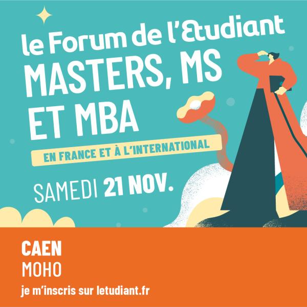 sortie à CAEN, Calvados. LE FORUM DE L’ETUDIANT MASTERS, MASTÈRES SPÉCIALI Sortir à CAEN(Calvados). CAEN.