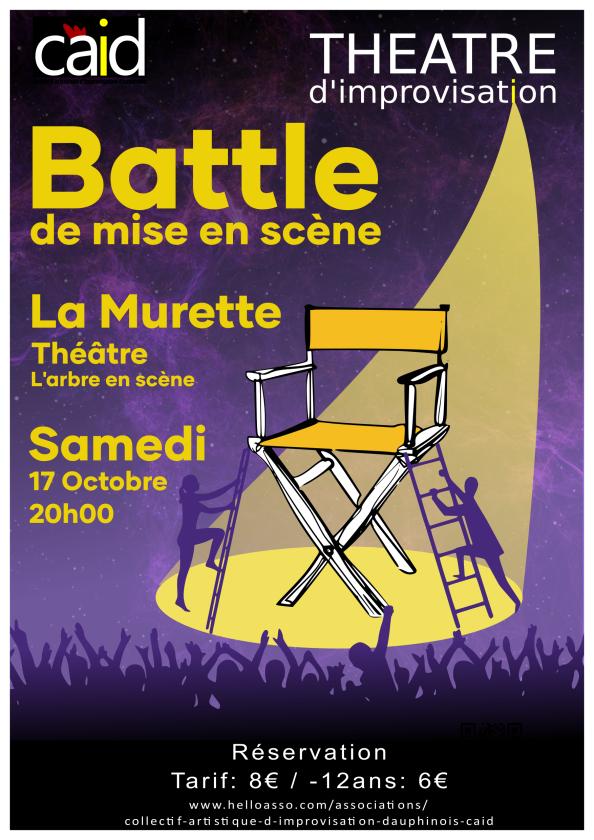 sortie à LA MURETTE, Isère. BATTLE DE MISE EN SCÈNE - THÉÂTRE D'IMPROVISATION Sortir à LA MURETTE(Isère). LA MURETTE.