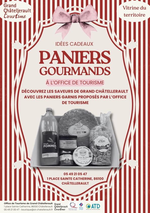 sortie à CHATELLERAULT, Vienne. LES PANIERS GOURMANDS Sortir à CHATELLERAULT(Vienne). CHATELLERAULT.