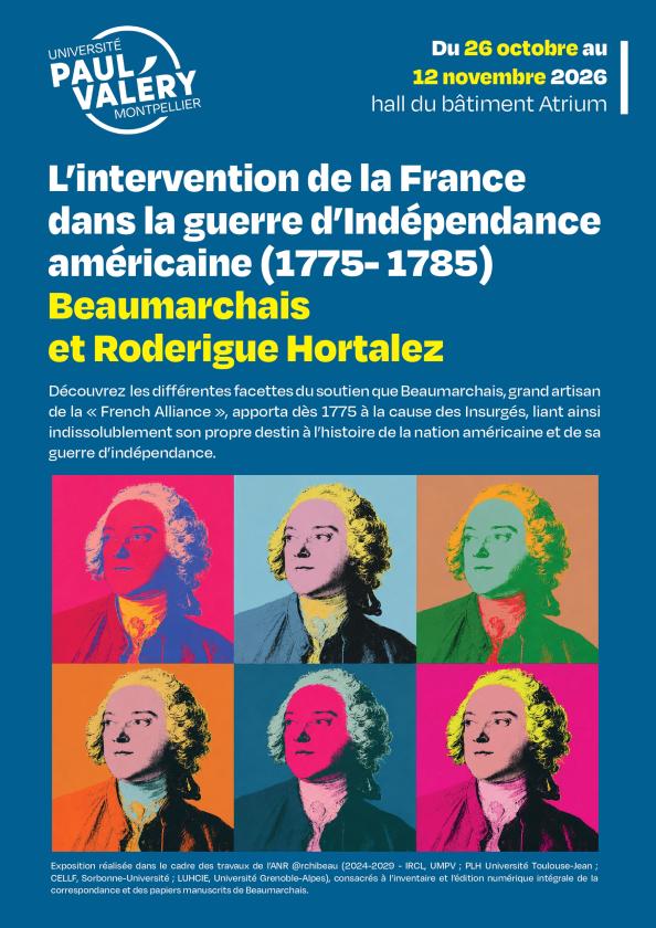sortie à MONTPELLIER, Hérault. BEAUMARCHAIS ET RODERIGUE HORTALEZ Sortir à MONTPELLIER(Hérault). MONTPELLIER.