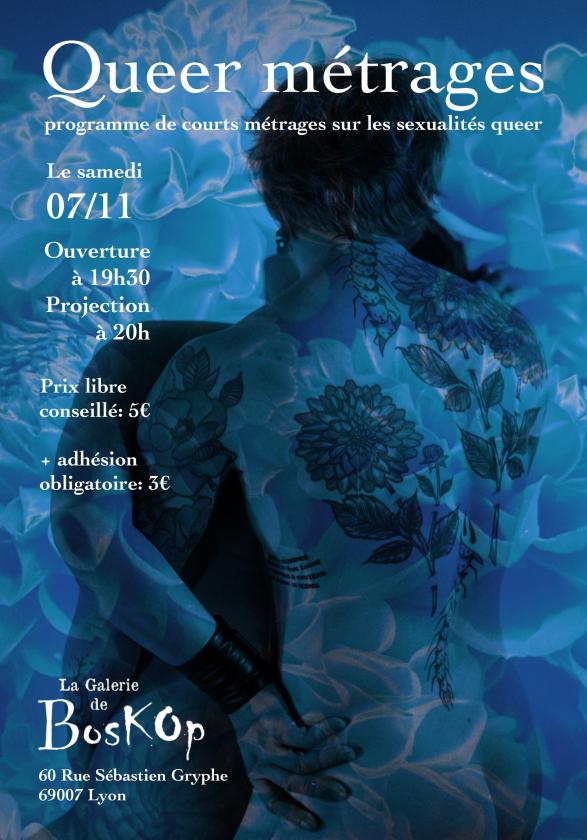 sortie à LYON, Rhône. QUEER METRAGES · 3E ÉDITION Sortir à LYON(Rhône). LYON.