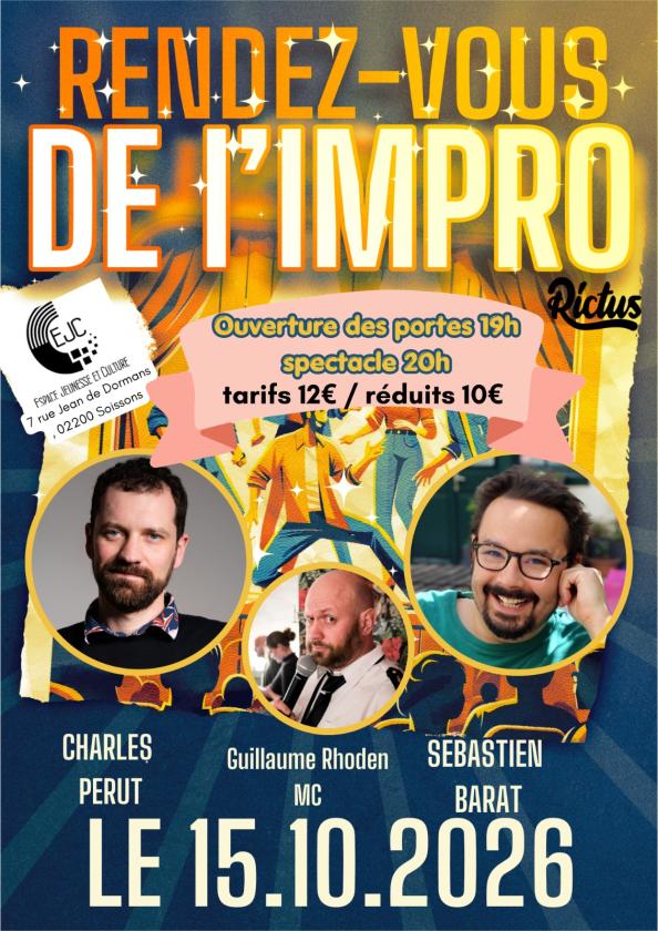 sortie à SOISSONS, Aisne. LES RDV DE L'IMPRO À L'EJC Sortir à SOISSONS(Aisne). SOISSONS.
