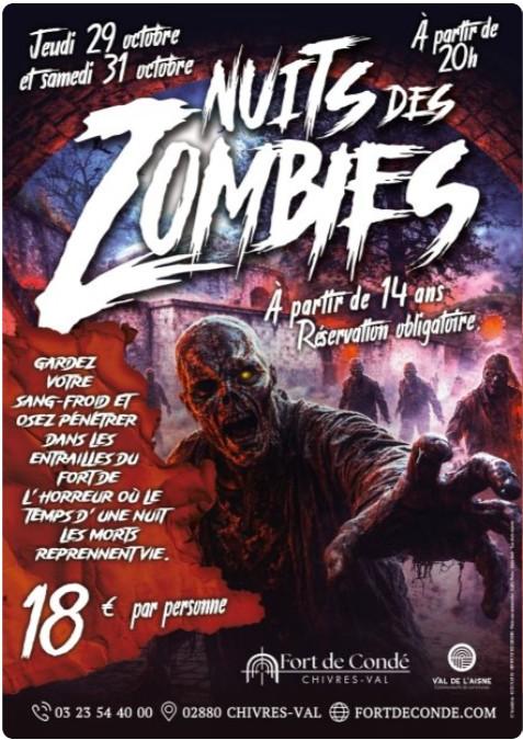 sortie à CHIVRES VAL, Aisne. NUIT DES ZOMBIES Sortir à CHIVRES VAL(Aisne). CHIVRES VAL.