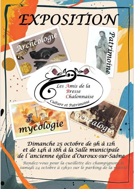 sortie à OUROUX SUR SAONE, Saône et Loire. EXPOSITION MYCOLOGIQUE Sortir à OUROUX SUR SAONE(Saône et Loire). OUROUX SUR SAONE.