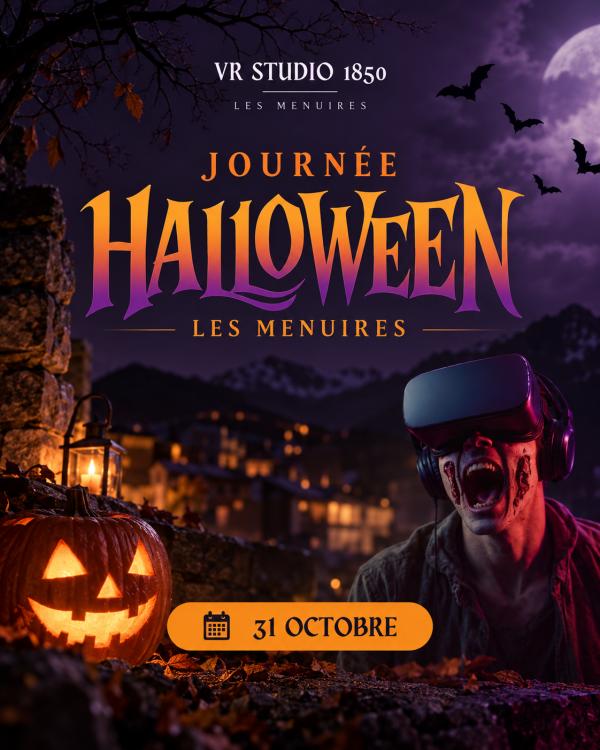 sortie à LES MENUIRES, Savoie. HALLOWEEN ESCAPE GAME ET JEUX EN RÉALITÉ VIRTUELLE Sortir à LES MENUIRES(Savoie). LES MENUIRES.
