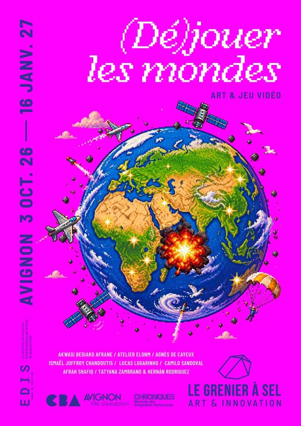 sortie à AVIGNON, Vaucluse. EXPOSITION (DÉ)JOUER LES MONDES Sortir à AVIGNON(Vaucluse). AVIGNON.