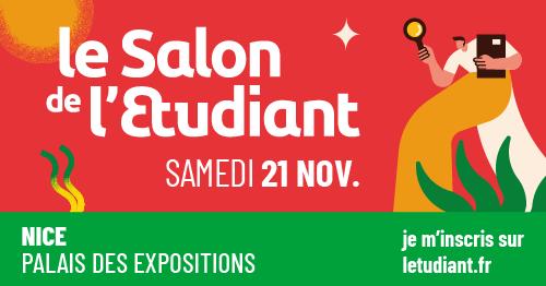sortie à NICE, Alpes Maritimes. LE SALON DE L'ETUDIANT À NICE Sortir à NICE(Alpes Maritimes). NICE.