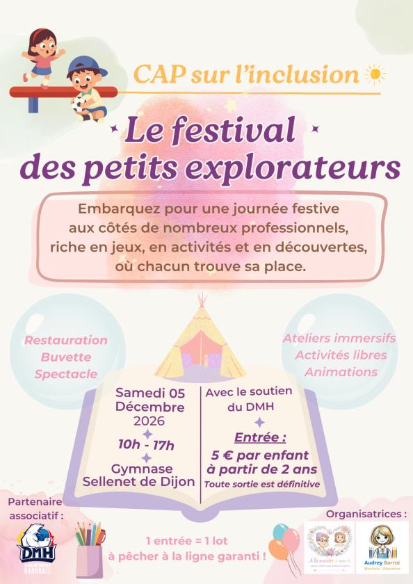 sortie à DIJON, Côte d'Or. LE FESTIVAL DES PETITS EXPLORATEURS Sortir à DIJON(Côte d'Or). DIJON.
