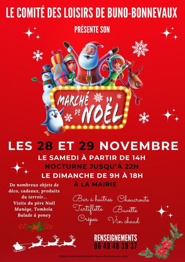 sortie à BUNO BONNEVAUX, Essonne. MARCHÉ DE NOËL Sortir à BUNO BONNEVAUX(Essonne). BUNO BONNEVAUX.
