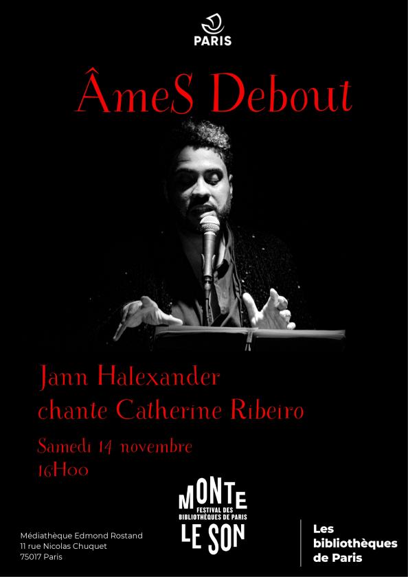 sortie à PARIS, Paris. JANN HALEXANDER CHANTE CATHERINE RIBEIRO CONCERT Sortir à PARIS(Paris). PARIS.